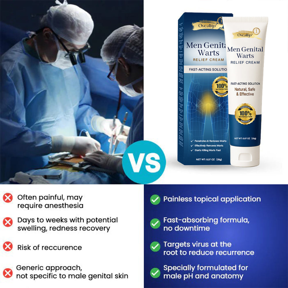 Oveallgo® Genital Warts Remover Cream 👨Designed for Men