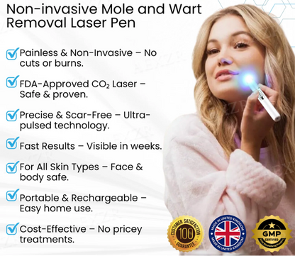 Bikenda® Non-Invasive Mole and Wart Removal Laser Pen